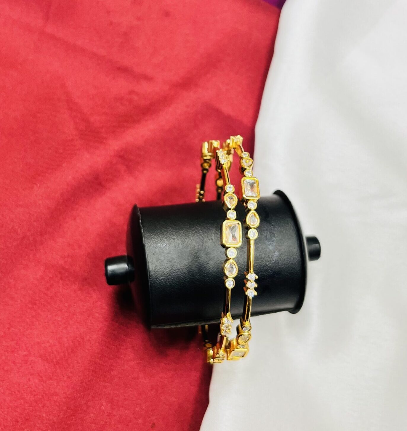 Impon stone Bangles