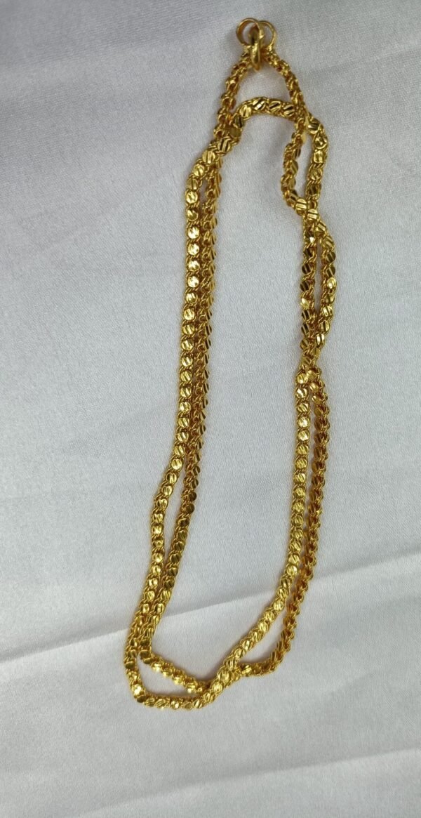 Gold polish guarantee chain -2