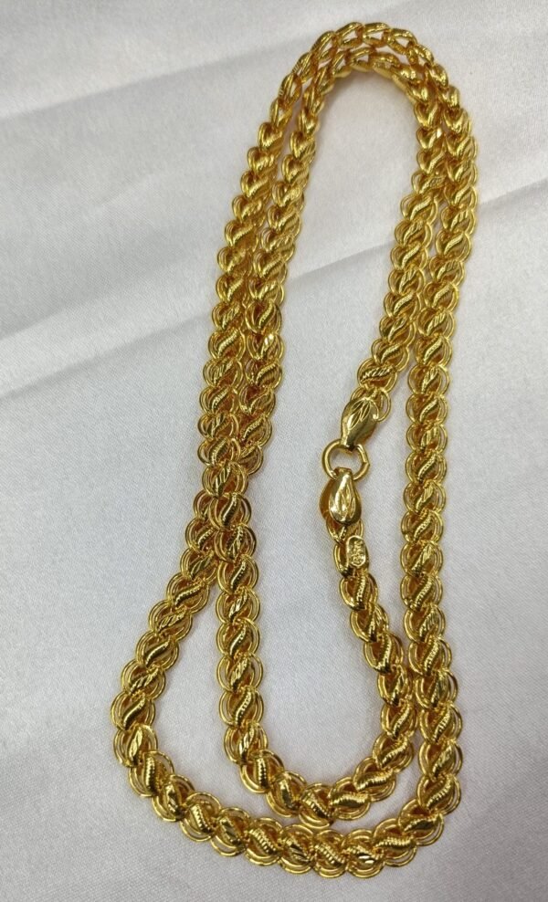 Gold polish guarantee chain -4