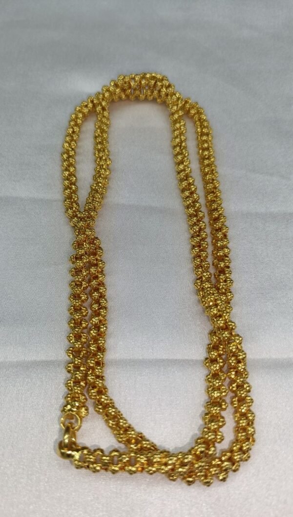 Gold polish guarantee chain -16