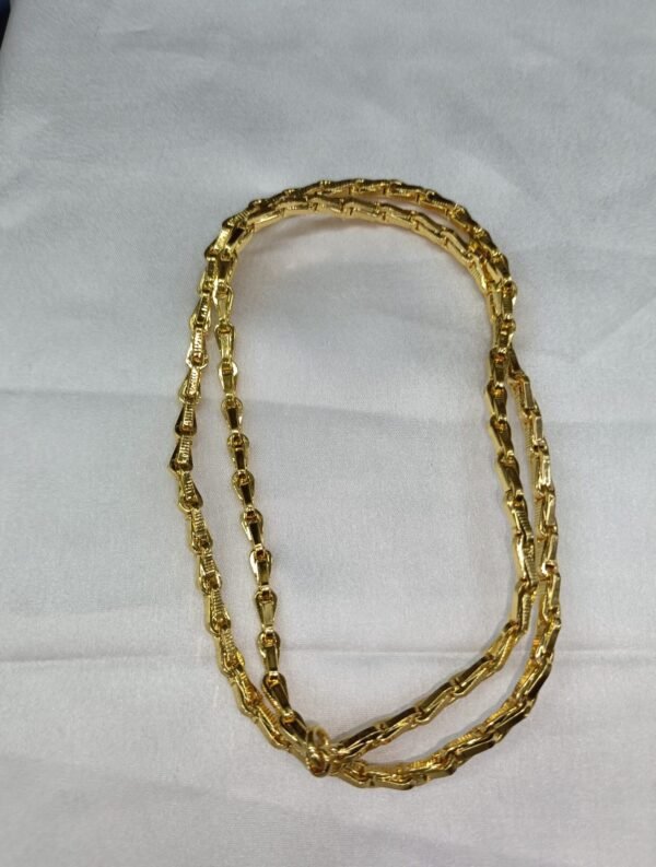 Gold polish Guarantee chain-18