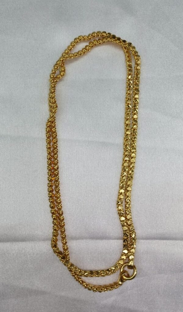 Gold polish guarantee chain-25