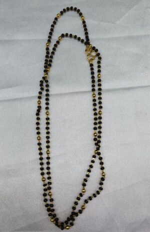 Black Beads Collections-24 inch