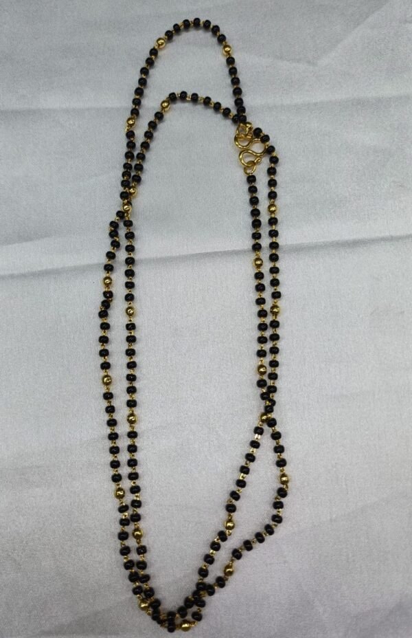 Black Beads Collections-24 inch