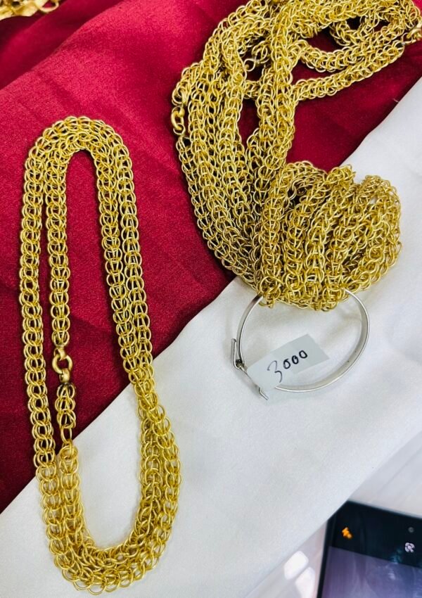 Impon chains without Polish-18 inch
