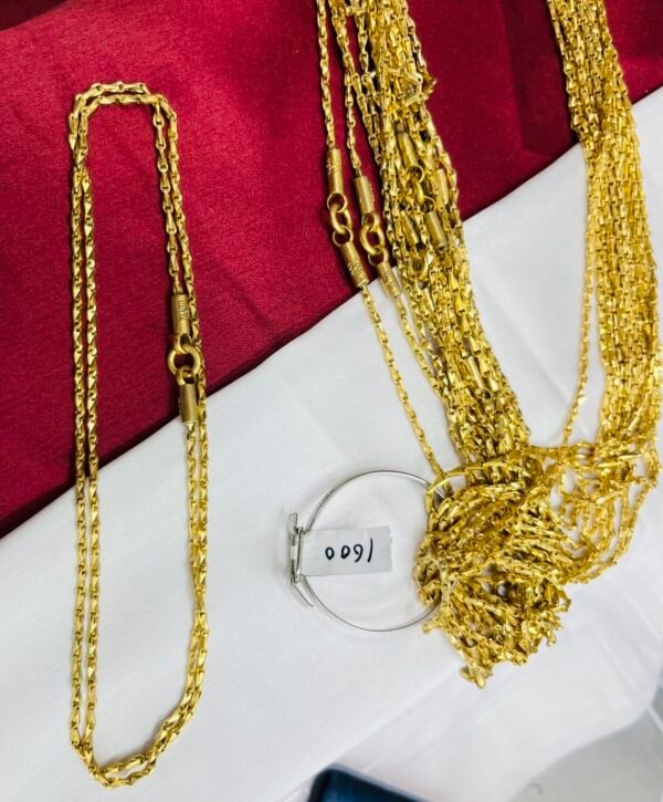 Impon chains without Polish-18 inch