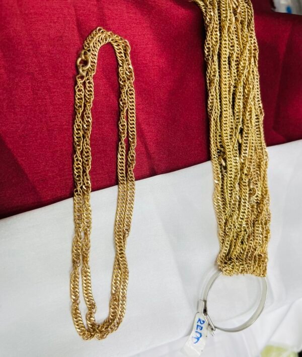 Impon chains without Polish-18 inch