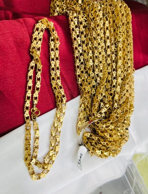 Impon chains without Polish-18 inch