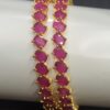 Impon stone bangles